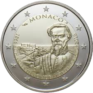 2 euros Monaco 2016