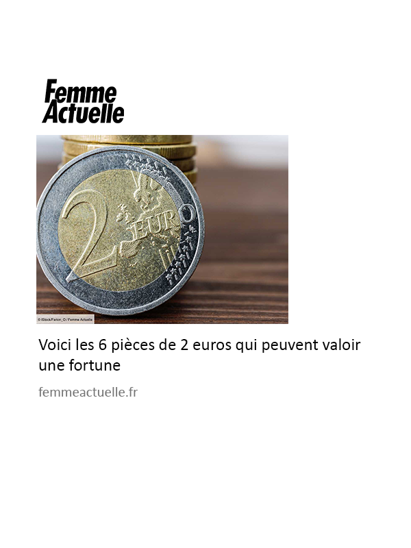 femmes actuelle 2 euros